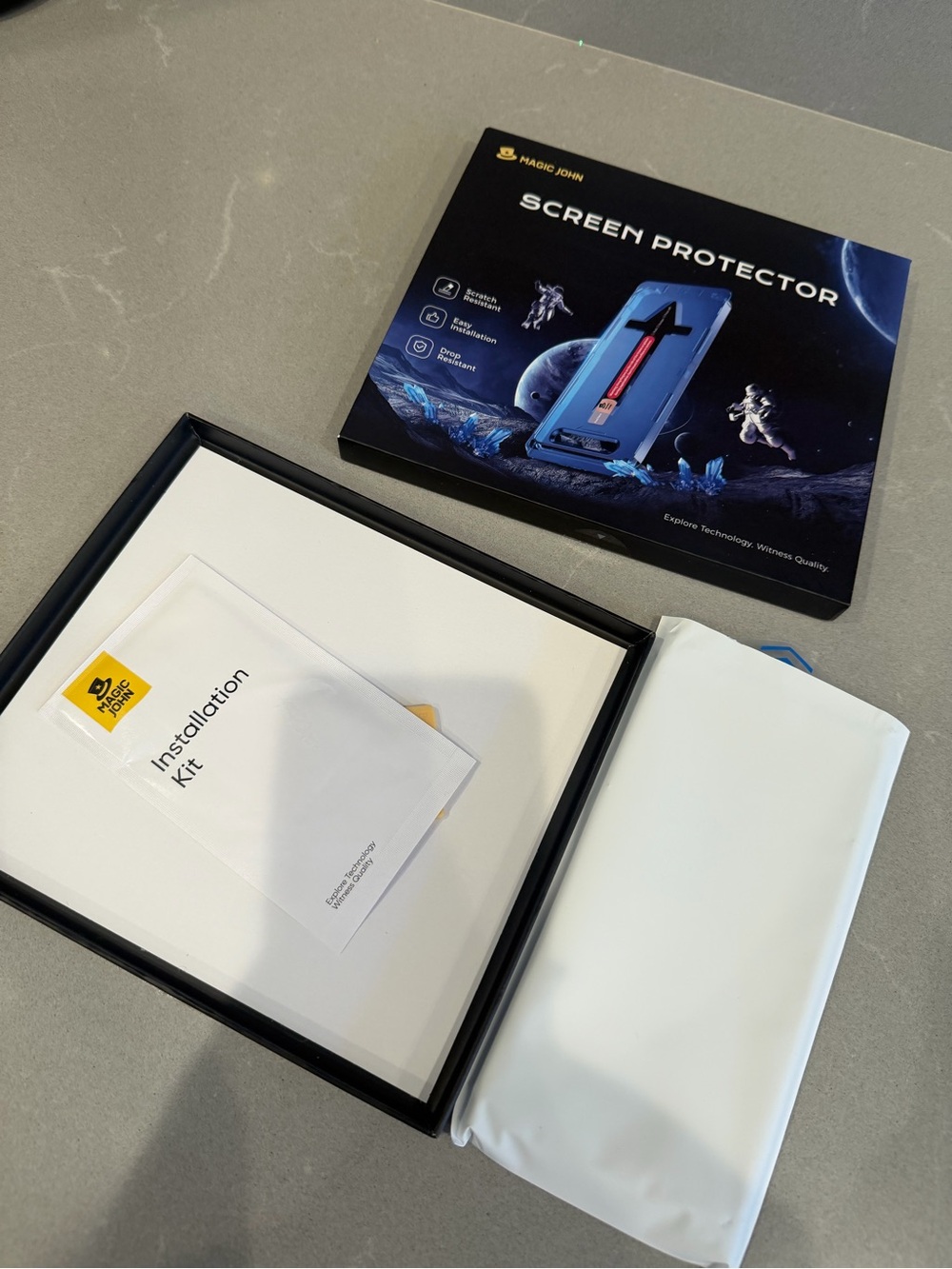 Blue Screen Protector - Scratch & Drop Resistant - Picture 3 of 4